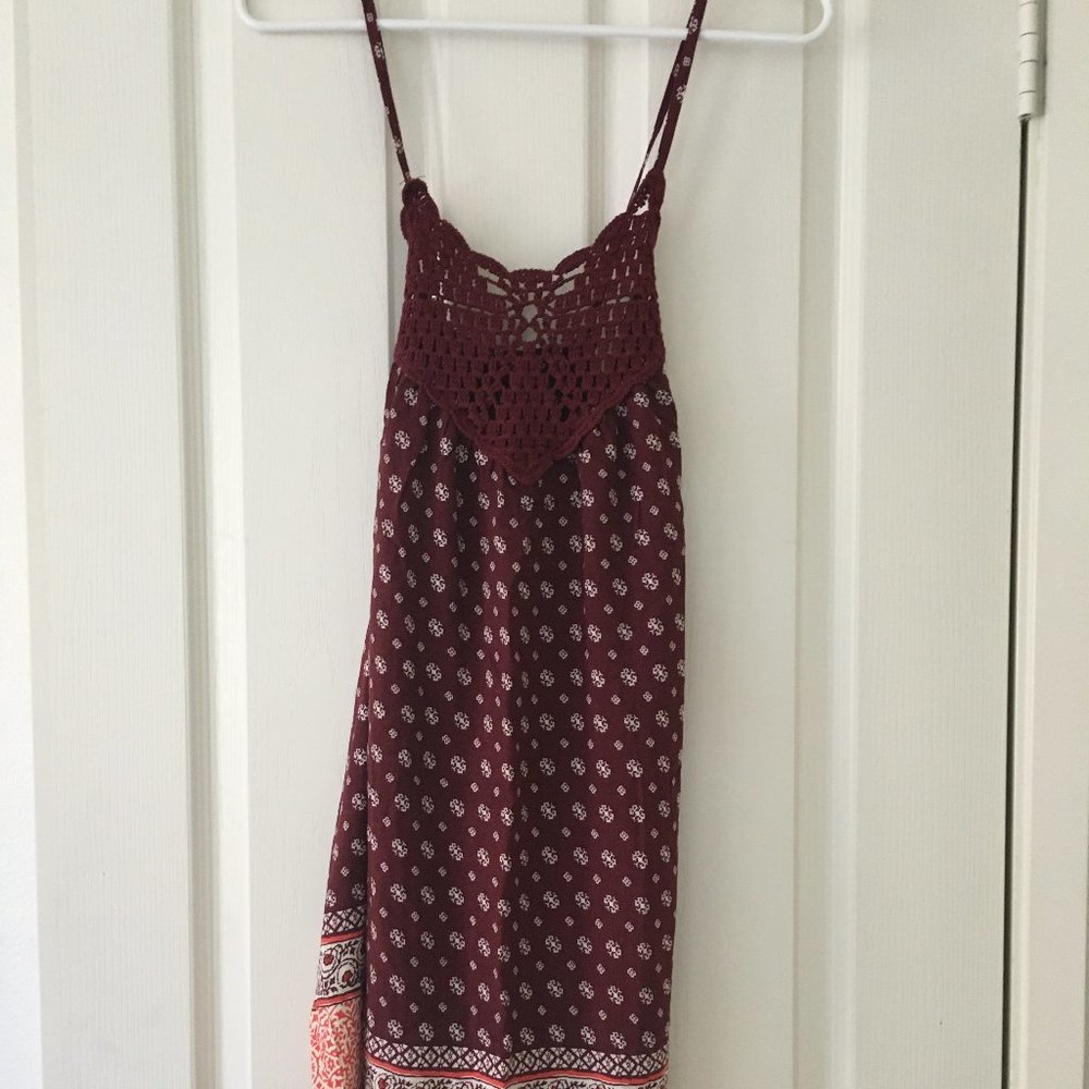 LA Hearts Women's Crossback Slip Dress